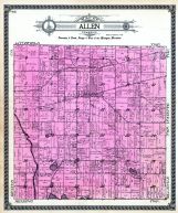 Allen Township, Hillsdale County 1916 Published by Standard Map Company